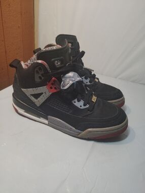 Jordan Spizike GS Fresh Since '85  4Y Black/Red/Cement Grey 2010 317321-062